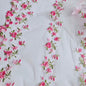 Encajé floral tres lineas