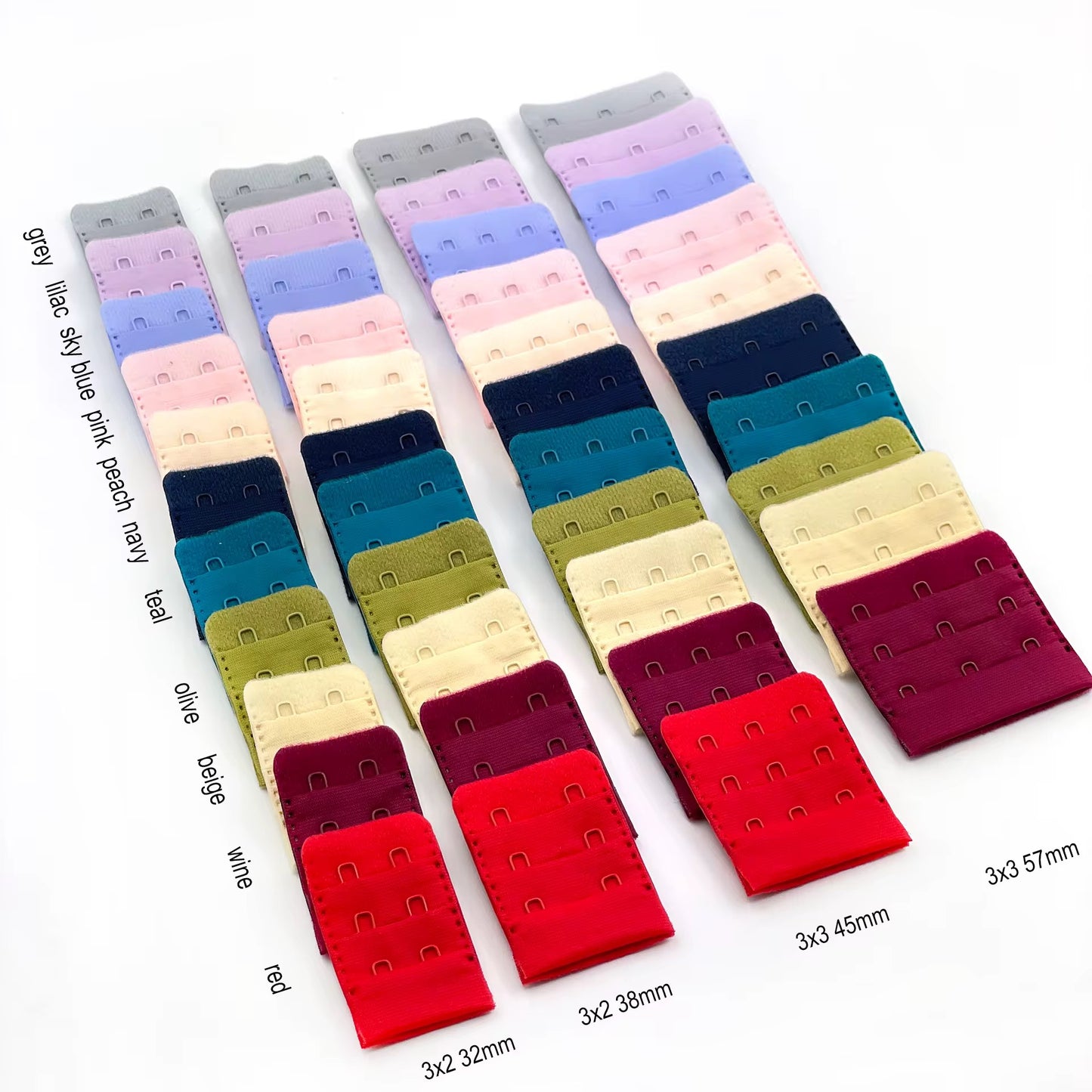 Broche y cierre 32mm. (Hook & Eye)