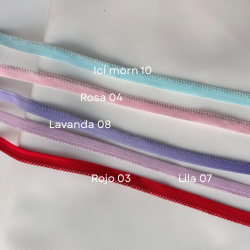 Elástico soft panty de 10mm para panties y ropa interior
