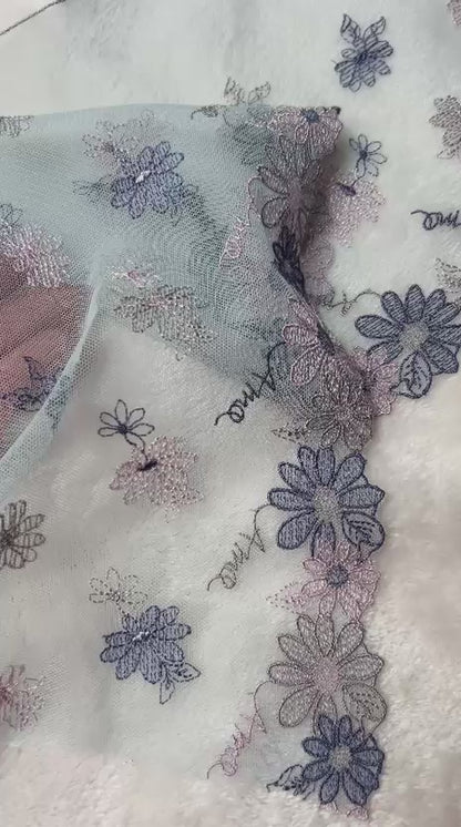 Encajes flores amo